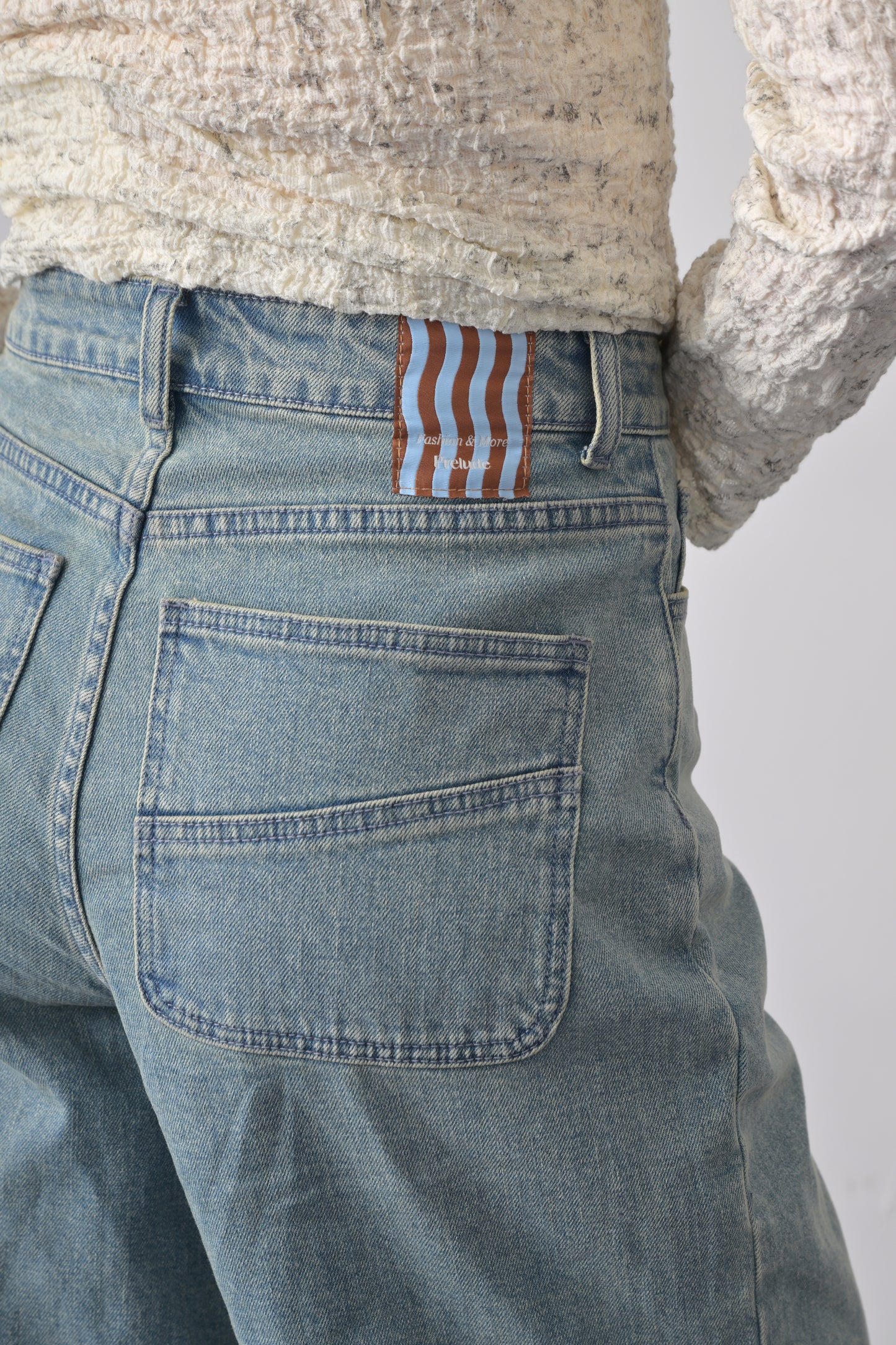 Vintage Washed Baggy Mid-rise Bermuda Jorts