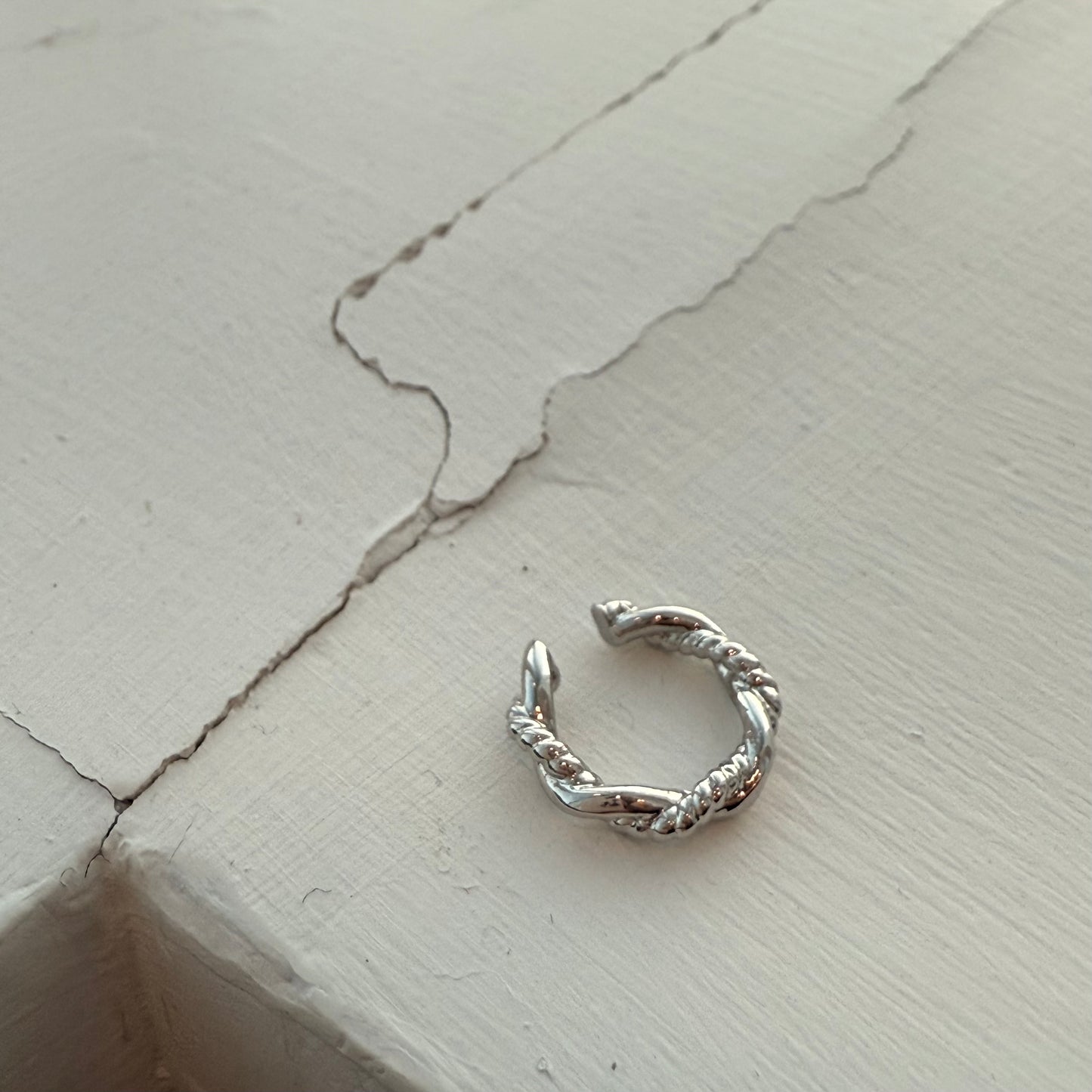 Twisting Twist Ear Cuff