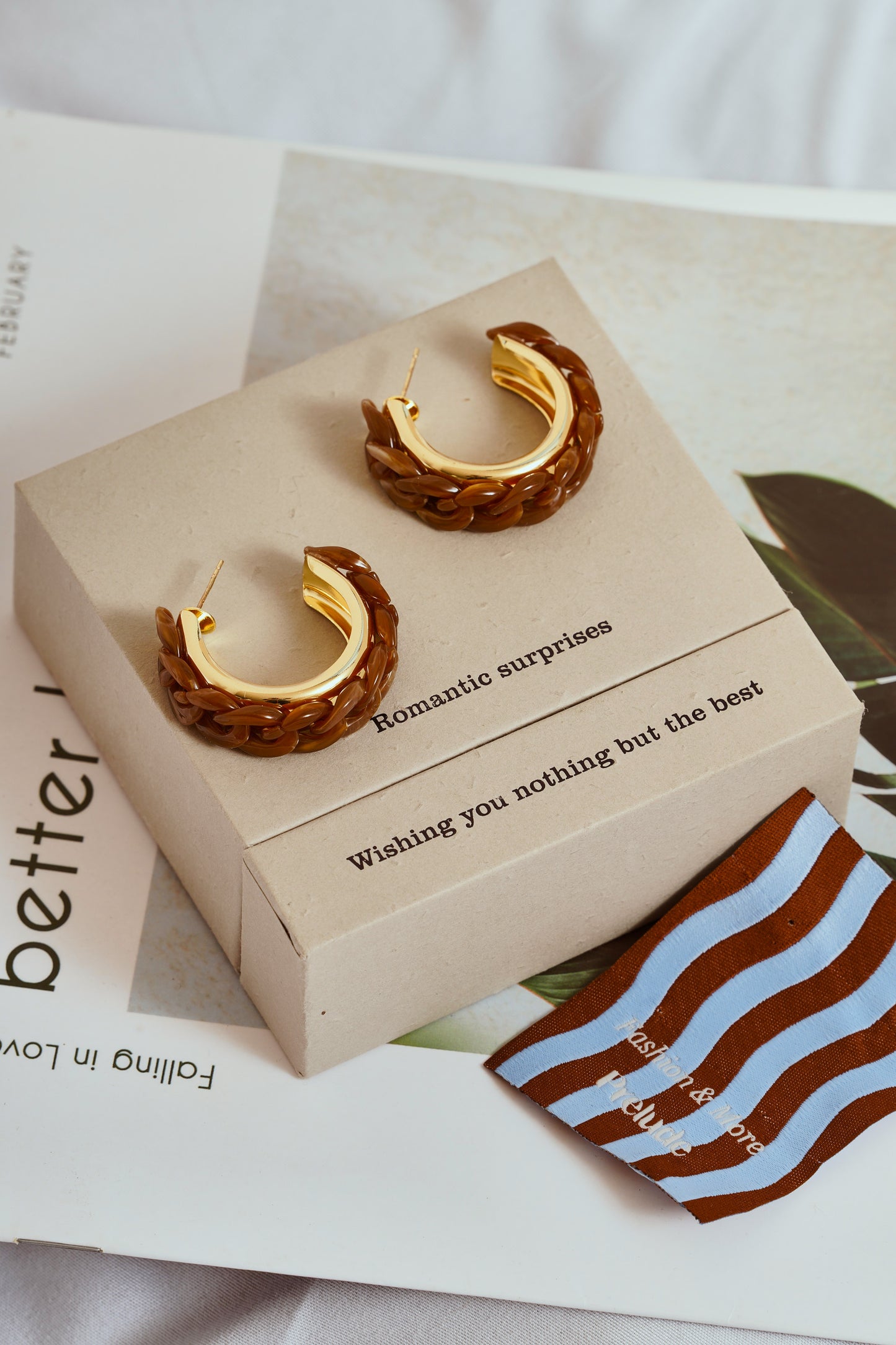 The Golden Era of Coffee Chain, Hoop Earrings