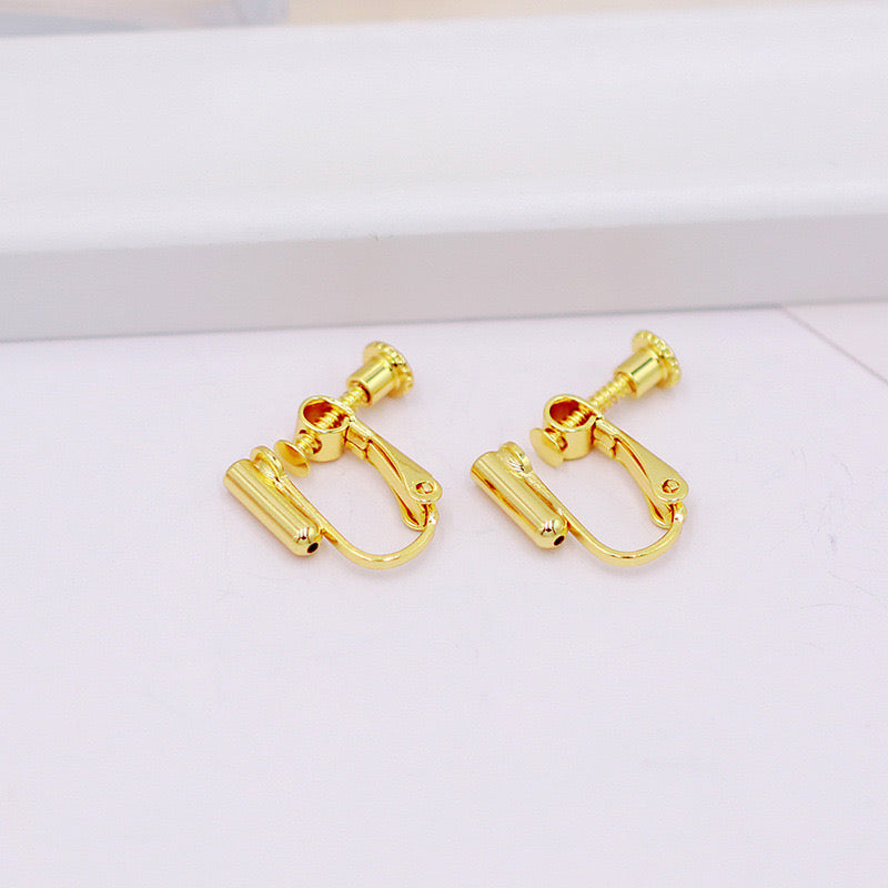 耳夾轉換器連防痛軟墊(改耳針用)Ear Clip Converter with Cushion