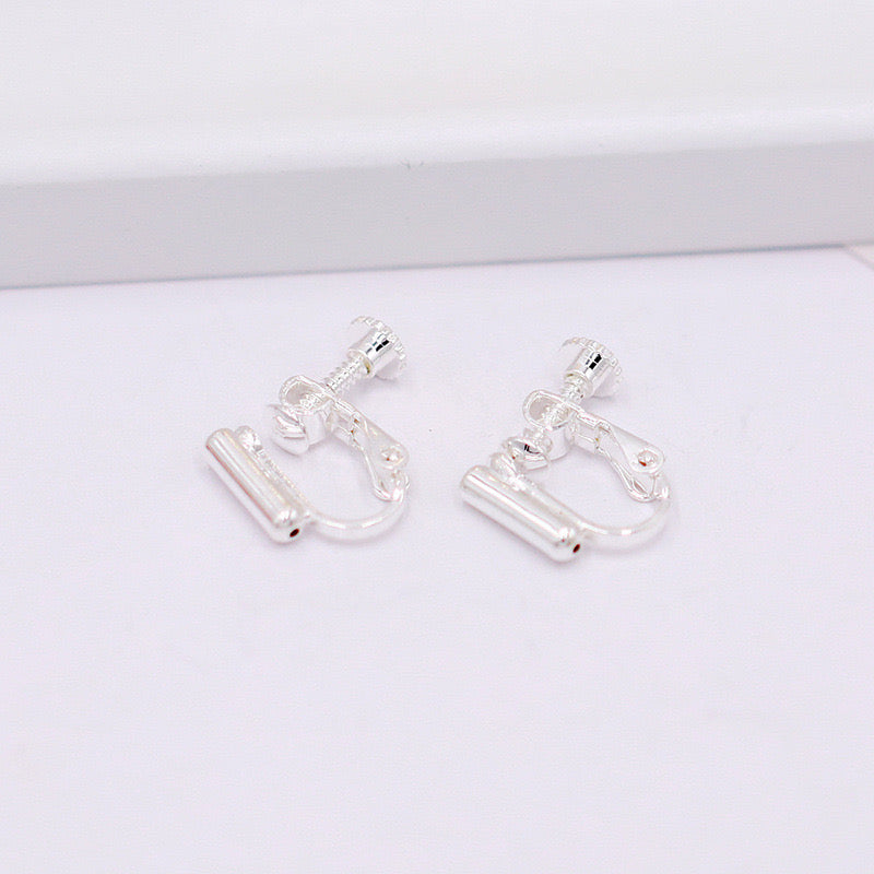 耳夾轉換器連防痛軟墊(改耳針用)Ear Clip Converter with Cushion