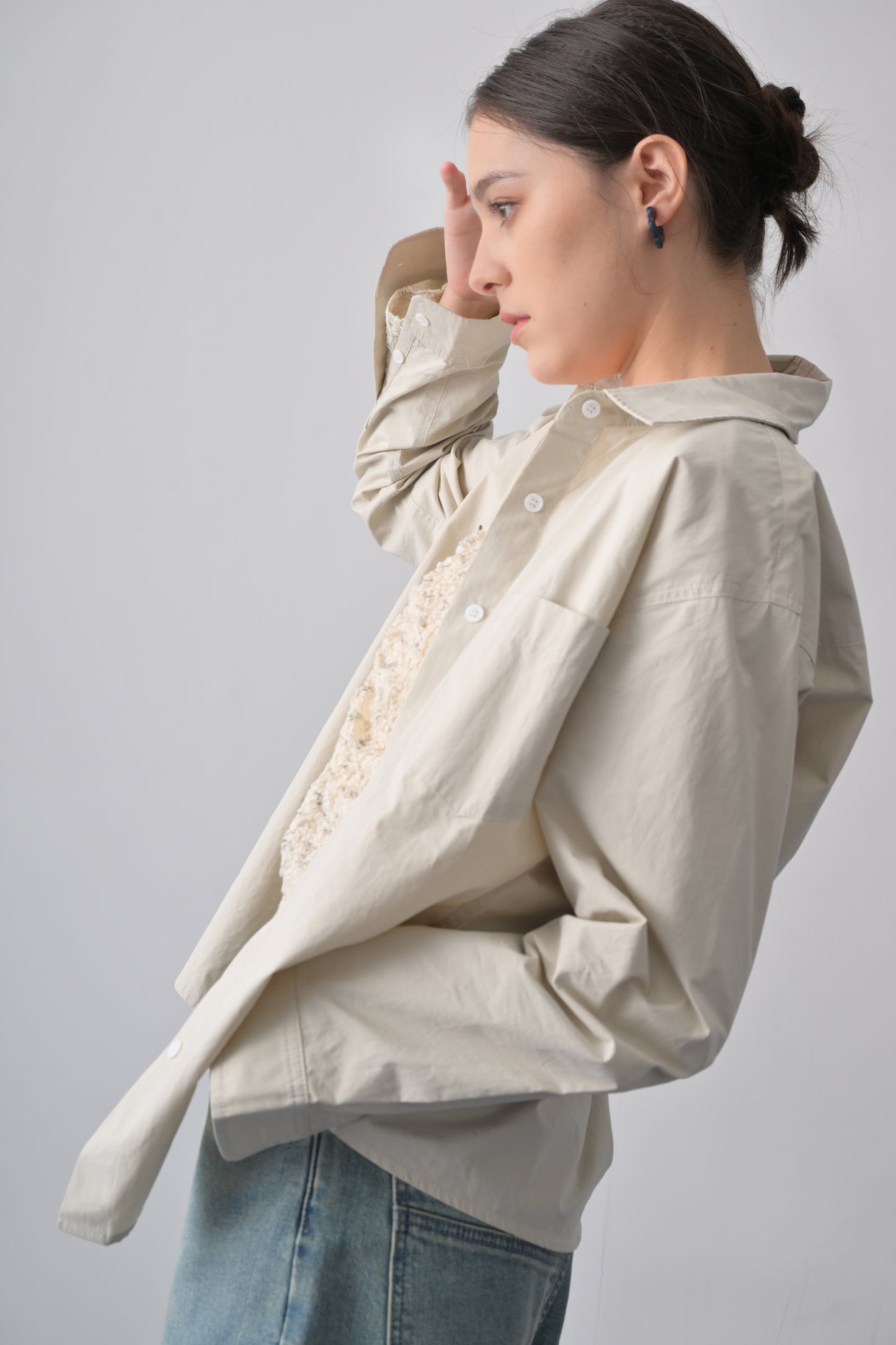 百搭舒爽隨性恤衫  Effortless Oversized Cotton Shirt
